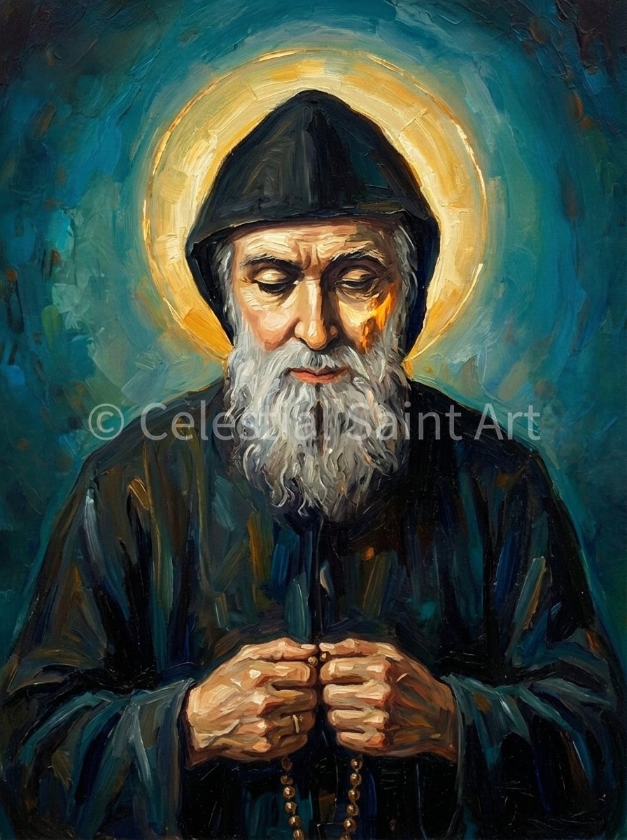 St. Charbel Makhlouf - Digital Print | High Resolution | Instant Access | Easy Download
