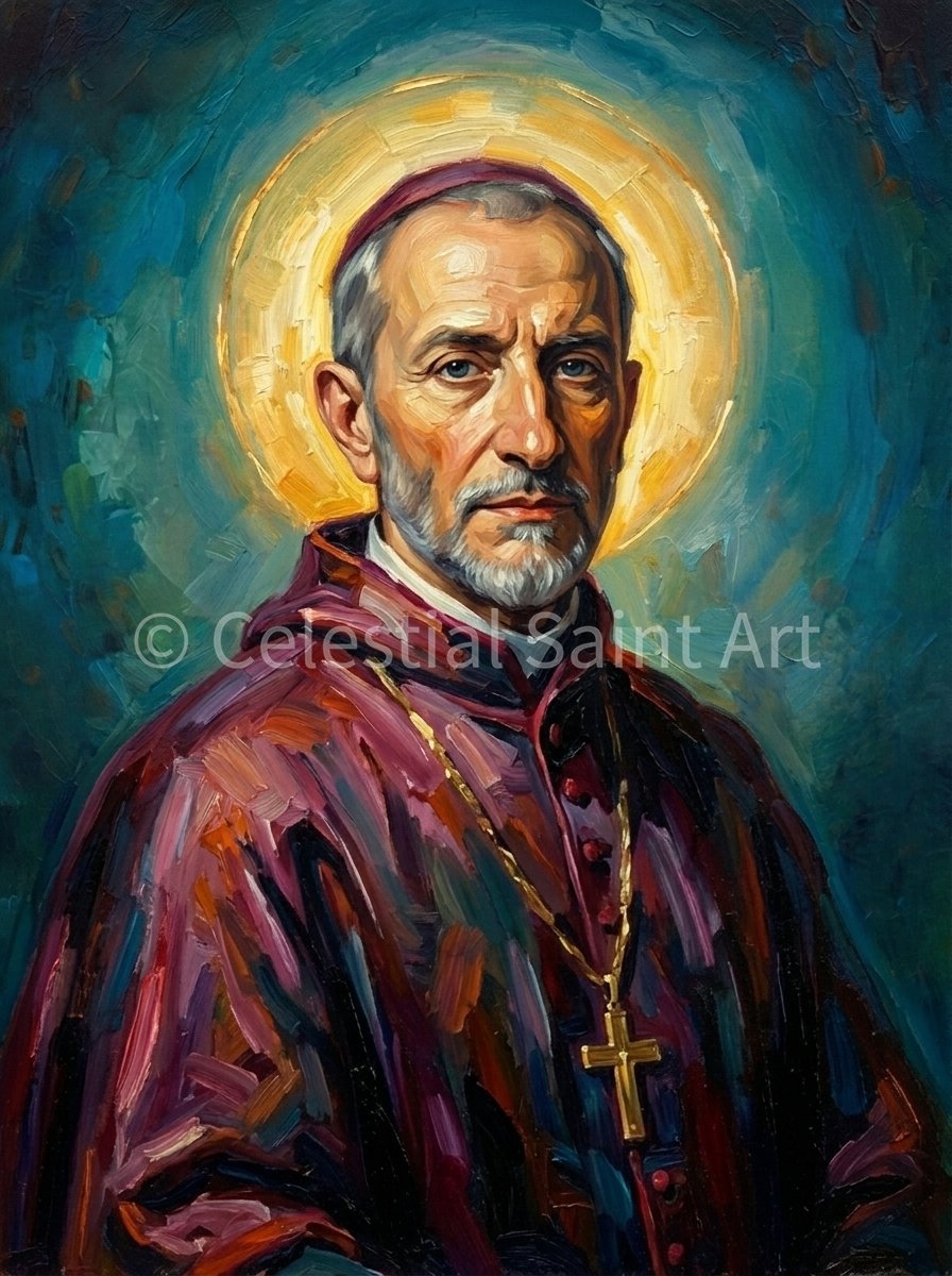 St. Charles Borromeo - Digital Print | High Resolution | Instant Access | Easy Download