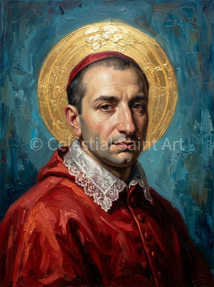St. Charles Borromeo - Digital Print | High Resolution | Instant Access | Easy Download