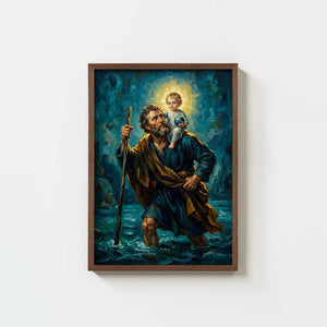St. Christopher - Digital Print | High Resolution | Instant Access | Easy Download