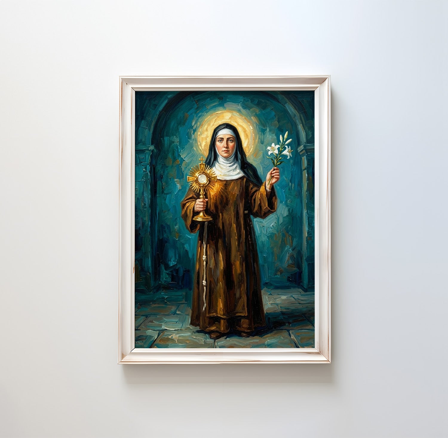 St. Clare Of Assisi - Digital Print | High Resolution | Instant Access | Easy Download