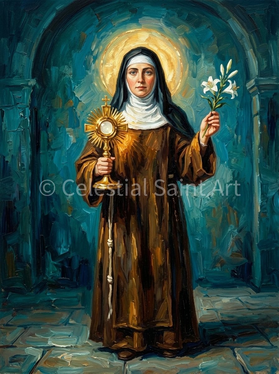 St. Clare Of Assisi - Digital Print | High Resolution | Instant Access | Easy Download