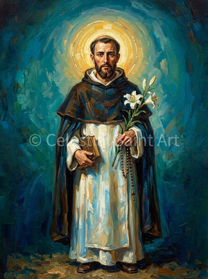 St. Dominic - Digital Print | High Resolution | Instant Access | Easy Download