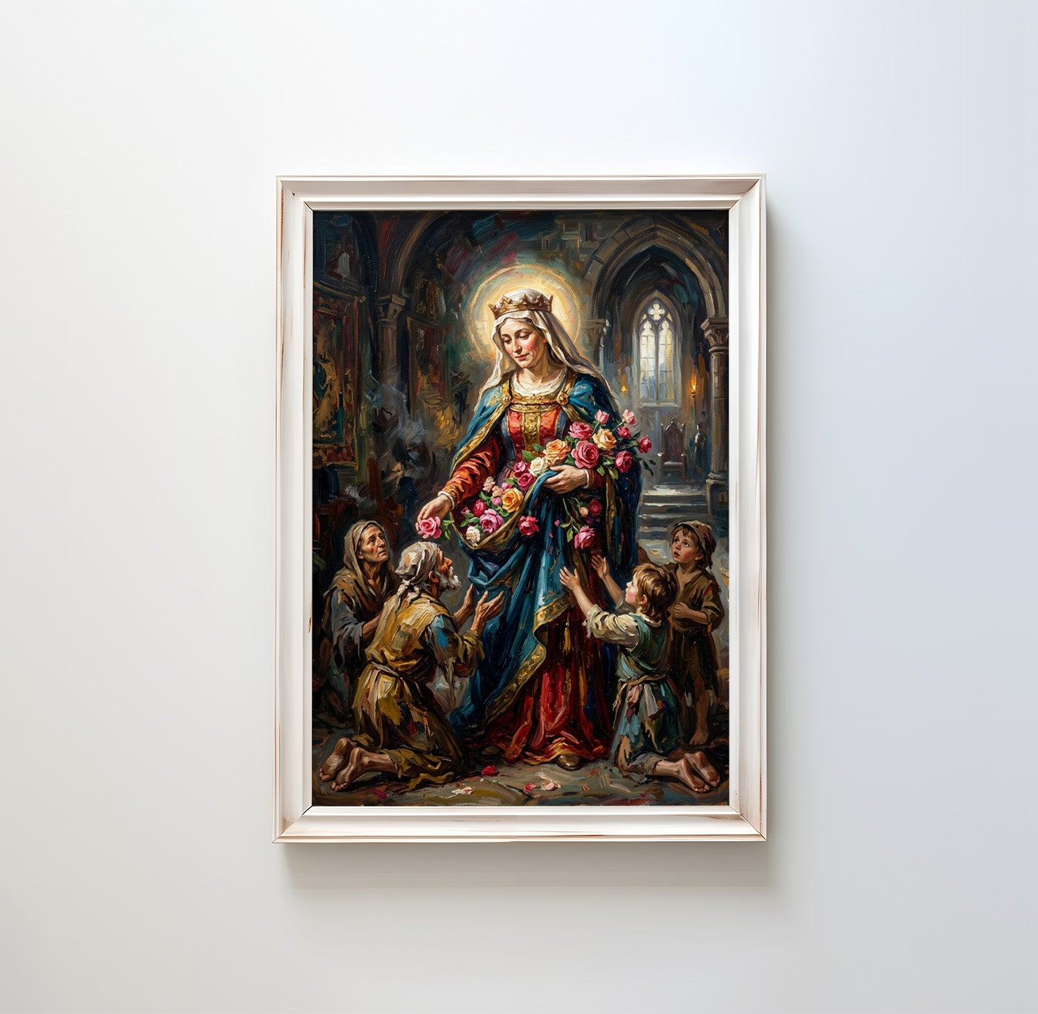 St. Elizabeth Of Hungary - Digital Print | High Resolution | Instant Access | Easy Download
