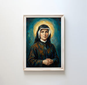 St. Faustina Kowalska - Digital Print | High Resolution | Instant Access | Easy Download