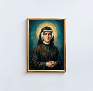 St. Faustina Kowalska - Digital Print | High Resolution | Instant Access | Easy Download