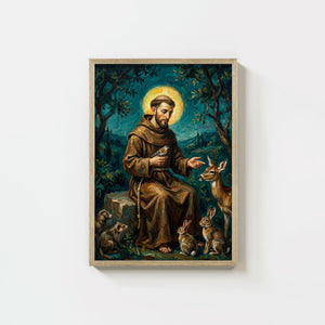 St. Francis Of Assisi - Digital Print | High Resolution | Instant Access | Easy Download