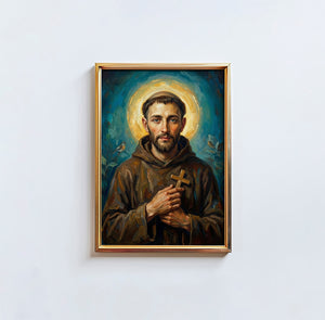 St. Francis Of Assisi - Digital Print | High Resolution | Instant Access | Easy Download