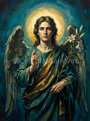 St. Gabriel The Archangel - Digital Print | High Resolution | Instant Access | Easy Download