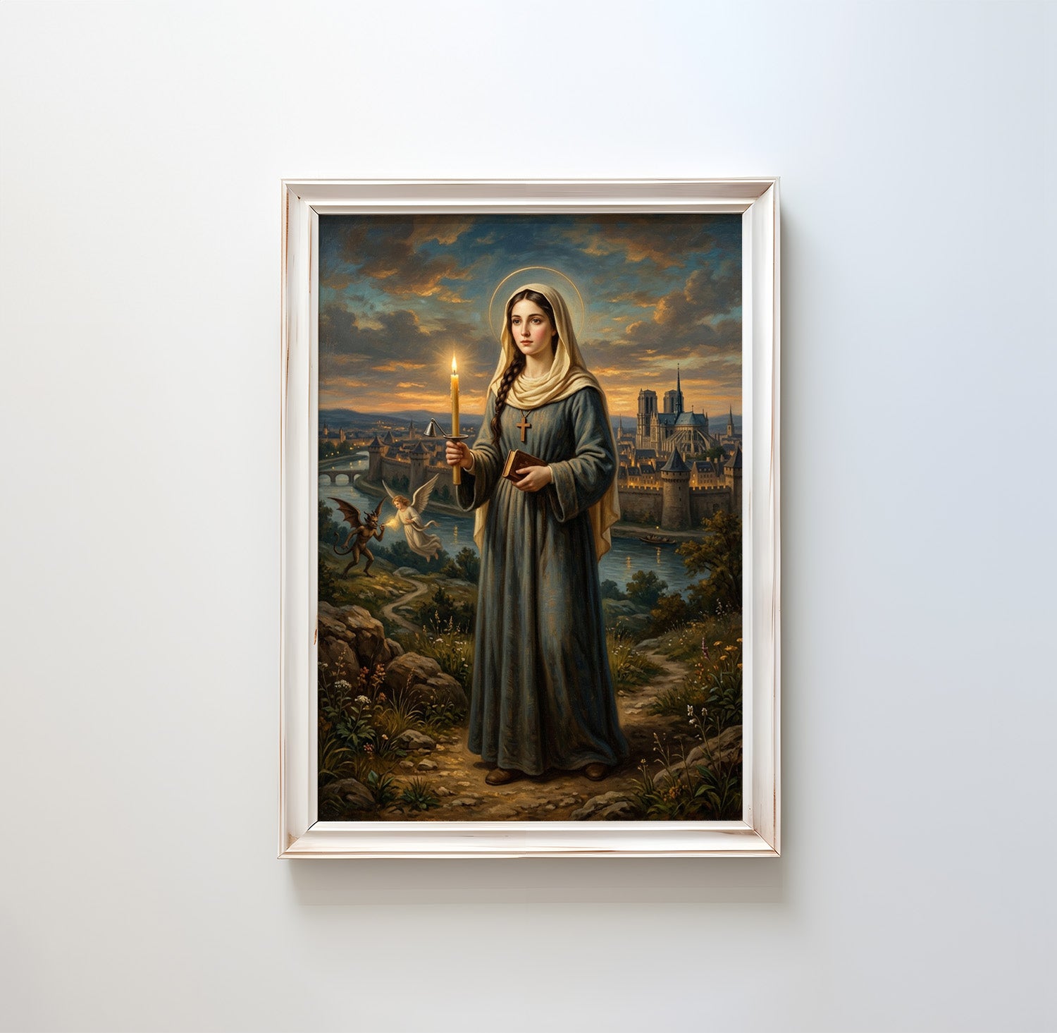 St. Genevieve - Digital Print | High Resolution | Instant Access | Easy Download