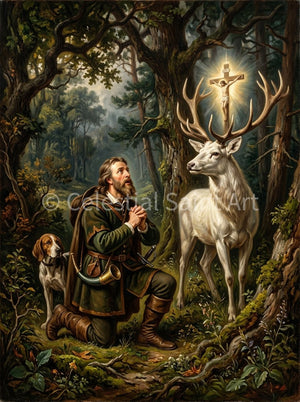St. Hubert - Digital Print | High Resolution | Instant Access | Easy Download