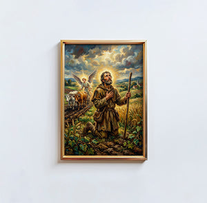 St. Isidore The Farmer - Digital Print | High Resolution | Instant Access | Easy Download