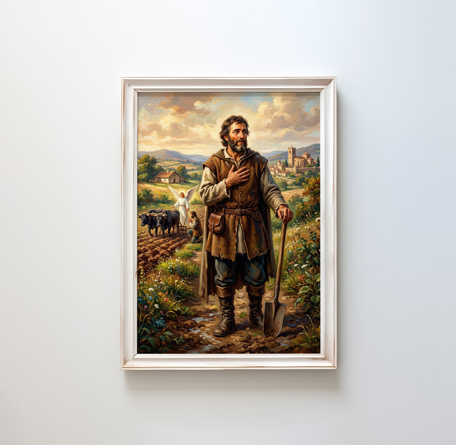 St. Isidore The Farmer - Digital Print | High Resolution | Instant Access | Easy Download