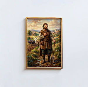 St. Isidore The Farmer - Digital Print | High Resolution | Instant Access | Easy Download