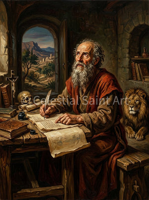 St. Jerome - Digital Print | High Resolution | Instant Access | Easy Download