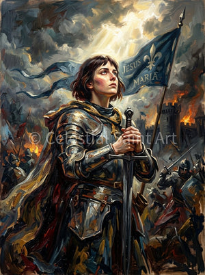 St. Joan Of Arc - Digital Print | High Resolution | Instant Access | Easy Download