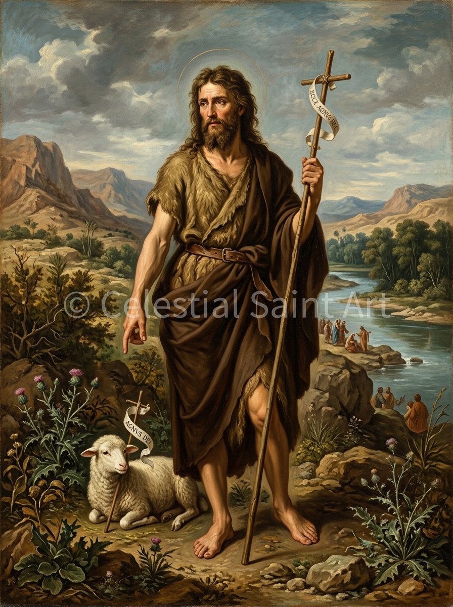 St. John The Baptist - Digital Print | High Resolution | Instant Access | Easy Download