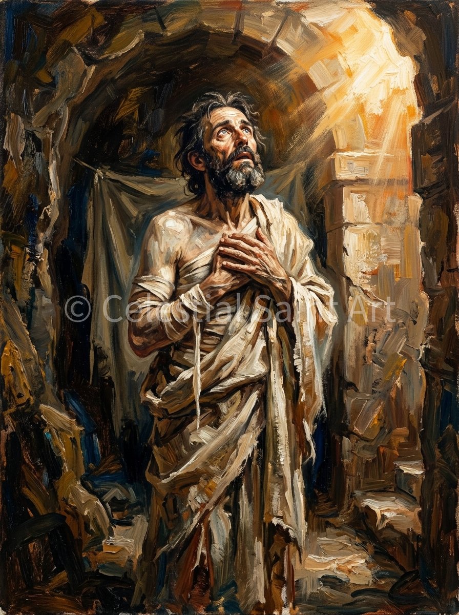 St. Lazarus - Digital Print | High Resolution | Instant Access | Easy Download
