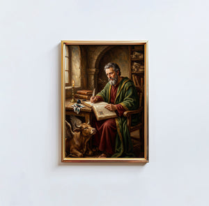 St. Luke The Evangelist - Digital Print | High Resolution | Instant Access | Easy Download