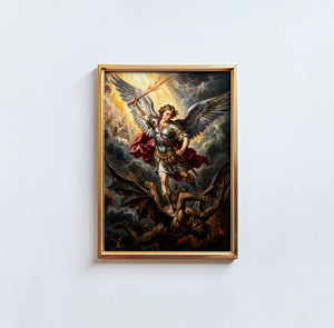 St. Michael The Archangel - Digital Print | High Resolution | Instant Access | Easy Download