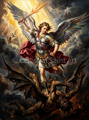 St. Michael The Archangel - Digital Print | High Resolution | Instant Access | Easy Download