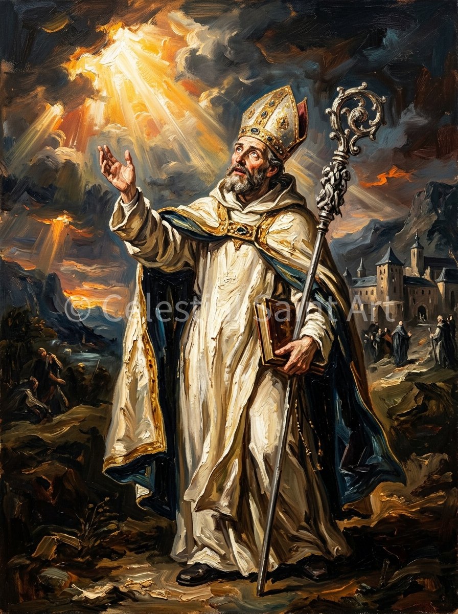St. Norbert - Digital Print | High Resolution | Instant Access | Easy Download