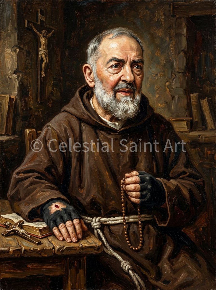 St. Padre Pio - Digital Print | High Resolution | Instant Access | Easy Download