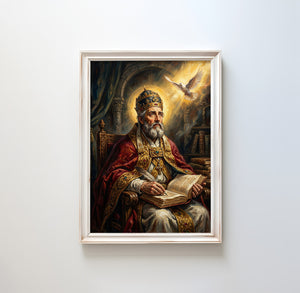 St. Pope Gregory The Great - Digital Print | High Resolution | Instant Access | Easy Download