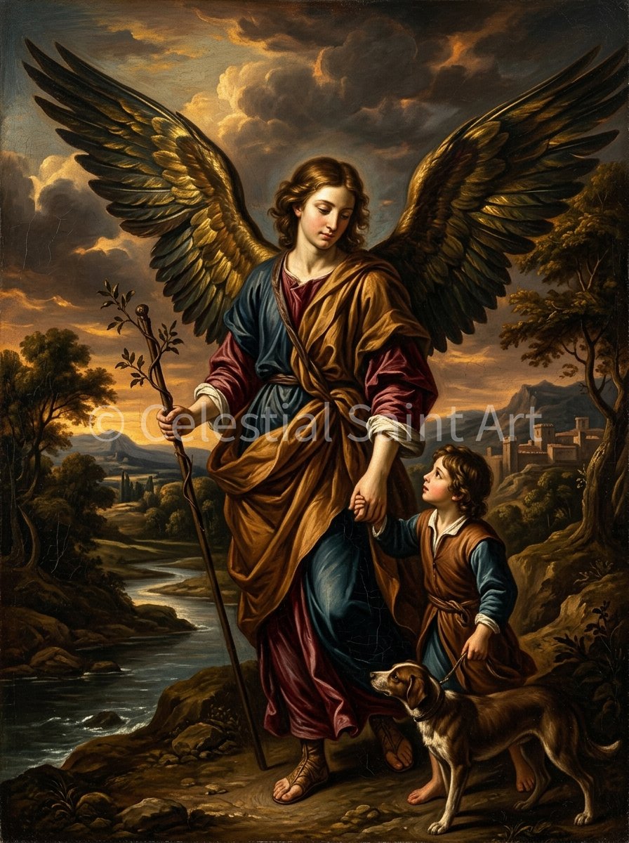St. Raphael The Archangel - Digital Print | High Resolution | Instant Access | Easy Download