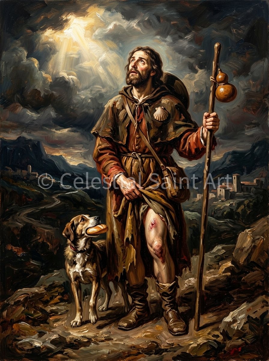 St. Roch - Digital Print | High Resolution | Instant Access | Easy Download