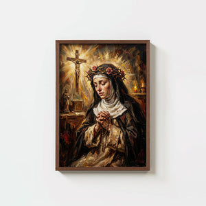 St. Rose Of Lima - Digital Print | High Resolution | Instant Access | Easy Download