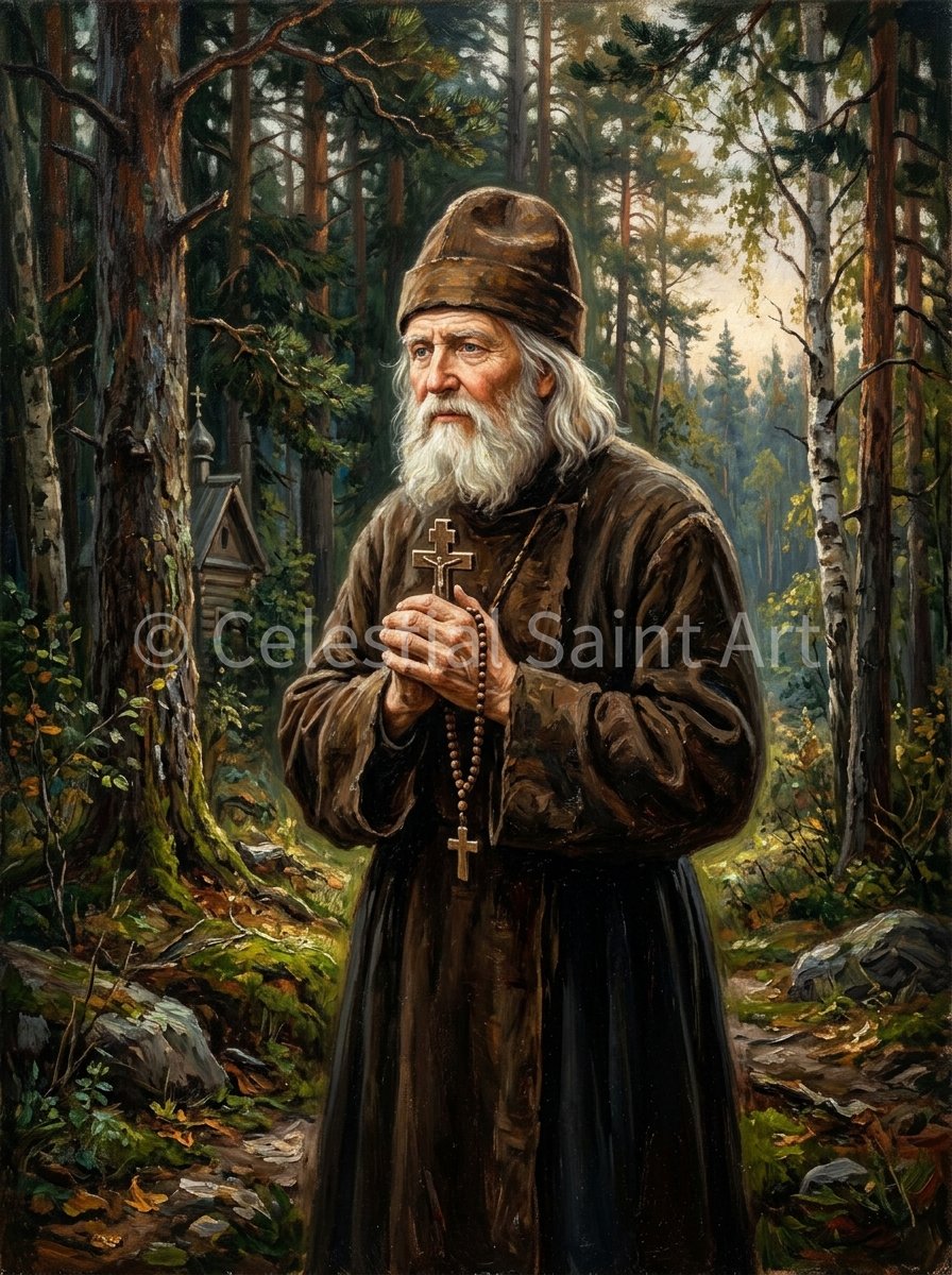 St. Seraphim Of Sarov - Digital Print | High Resolution | Instant Access | Easy Download