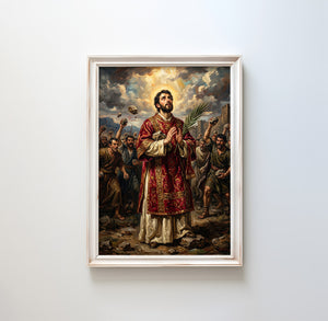 St. Stephen - Digital Print | High Resolution | Instant Access | Easy Download