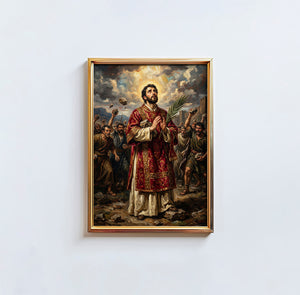 St. Stephen - Digital Print | High Resolution | Instant Access | Easy Download