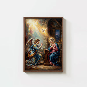 The Annunciation - Digital Print | High Resolution | Instant Access | Easy Download