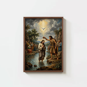 The Baptism Of Jesus - Digital Print | High Resolution | Instant Access | Easy Download