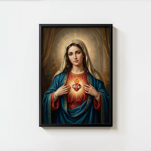 The Immaculate Heart Of Mary - Digital Print | High Resolution | Instant Access | Easy Download