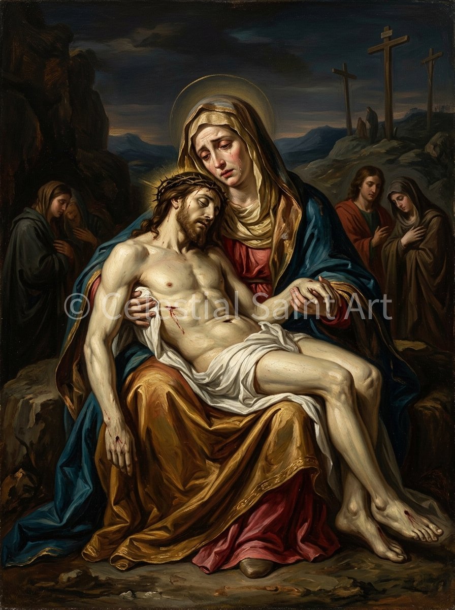 The Pieta - Digital Print | High Resolution | Instant Access | Easy Download