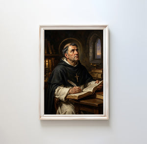 Thomas Aquinas - Digital Print | High Resolution | Instant Access | Easy Download