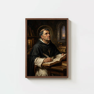 Thomas Aquinas - Digital Print | High Resolution | Instant Access | Easy Download