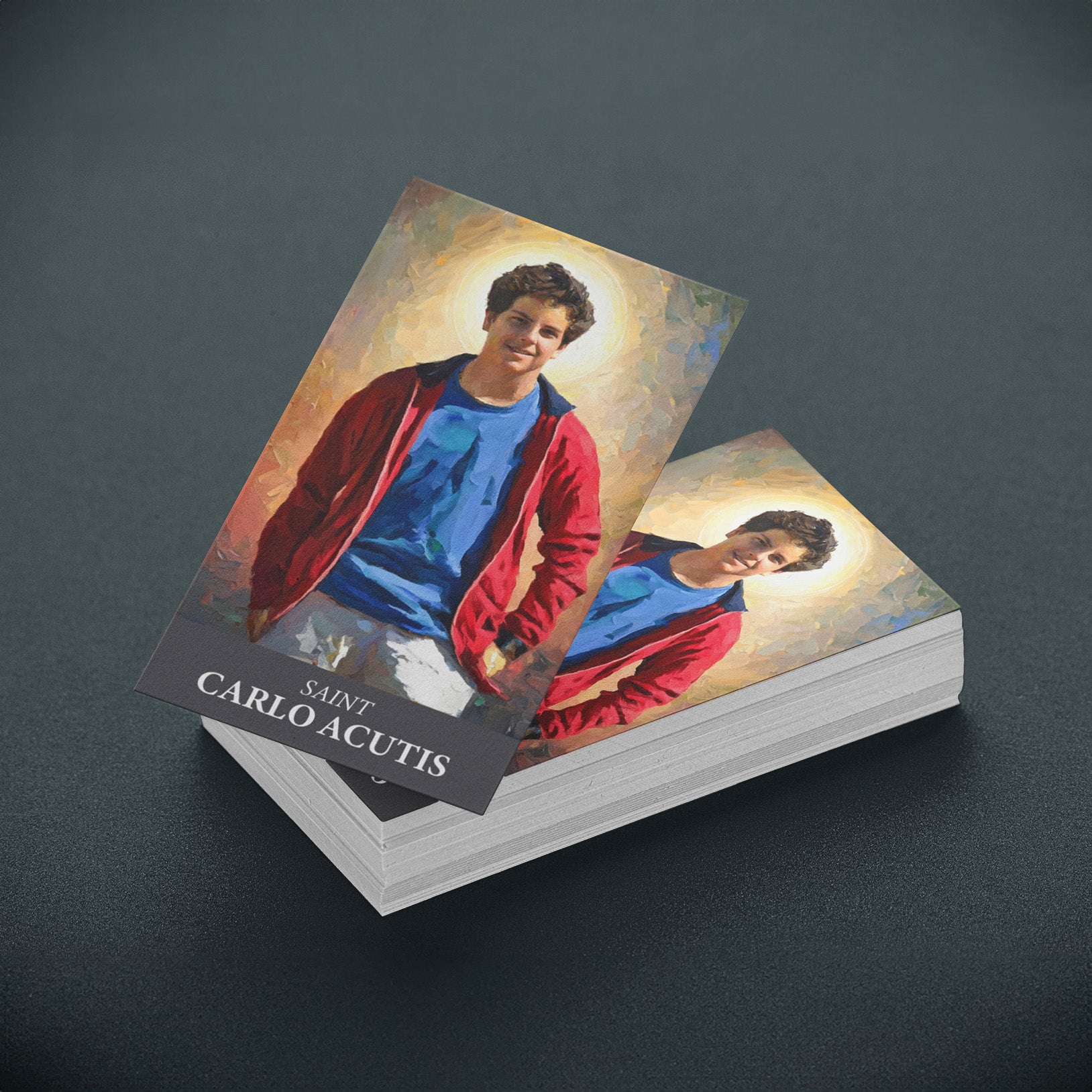 St. Carlo Acutis Prayer Cards | Wallet Size | 100, 250, 500