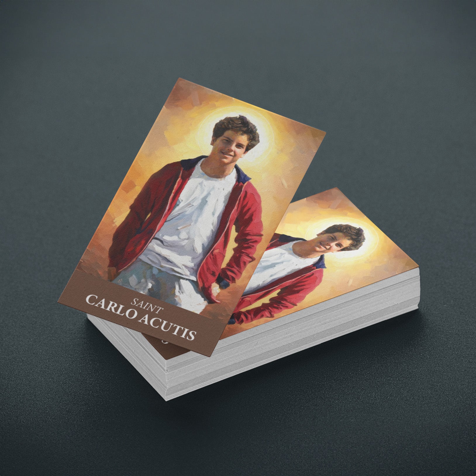 St. Carlo Acutis Prayer Cards | Wallet Size | 100, 250, 500