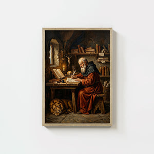 St. Jerome - Digital Print | High Resolution | Instant Access | Easy Download