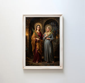 Sts. Perpetua and Felicity - Digital Print | High Resolution | Instant Access | Easy Download