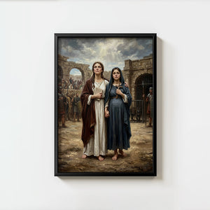 Sts. Perpetua and Felicity - Digital Print | High Resolution | Instant Access | Easy Download