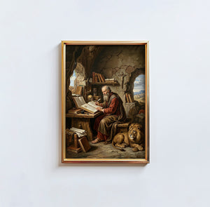 St. Jerome - Digital Print | High Resolution | Instant Access | Easy Download