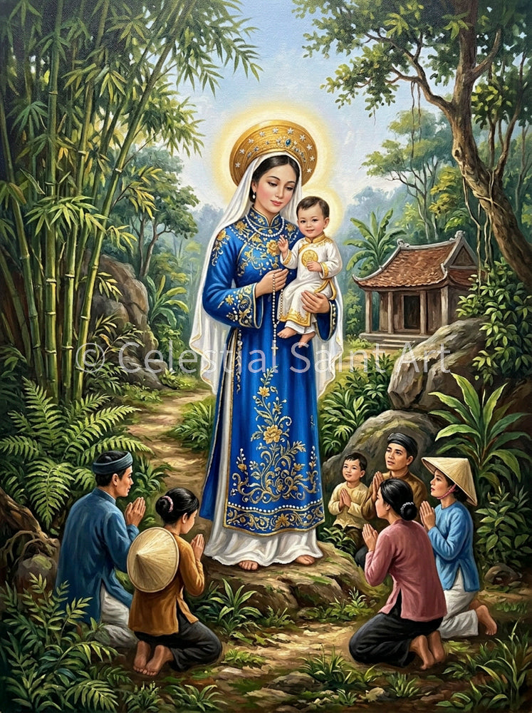 Our Lady of La Vang - Digital Print | High Resolution | Instant Access | Easy Download