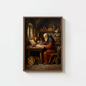 St. Jerome - Digital Print | High Resolution | Instant Access | Easy Download