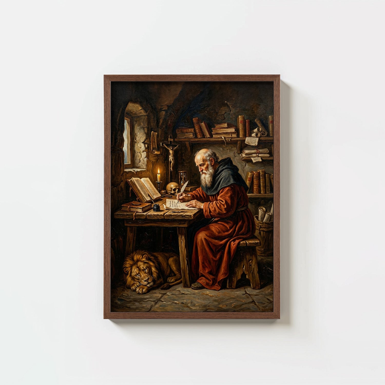 St. Jerome - Digital Print | High Resolution | Instant Access | Easy Download