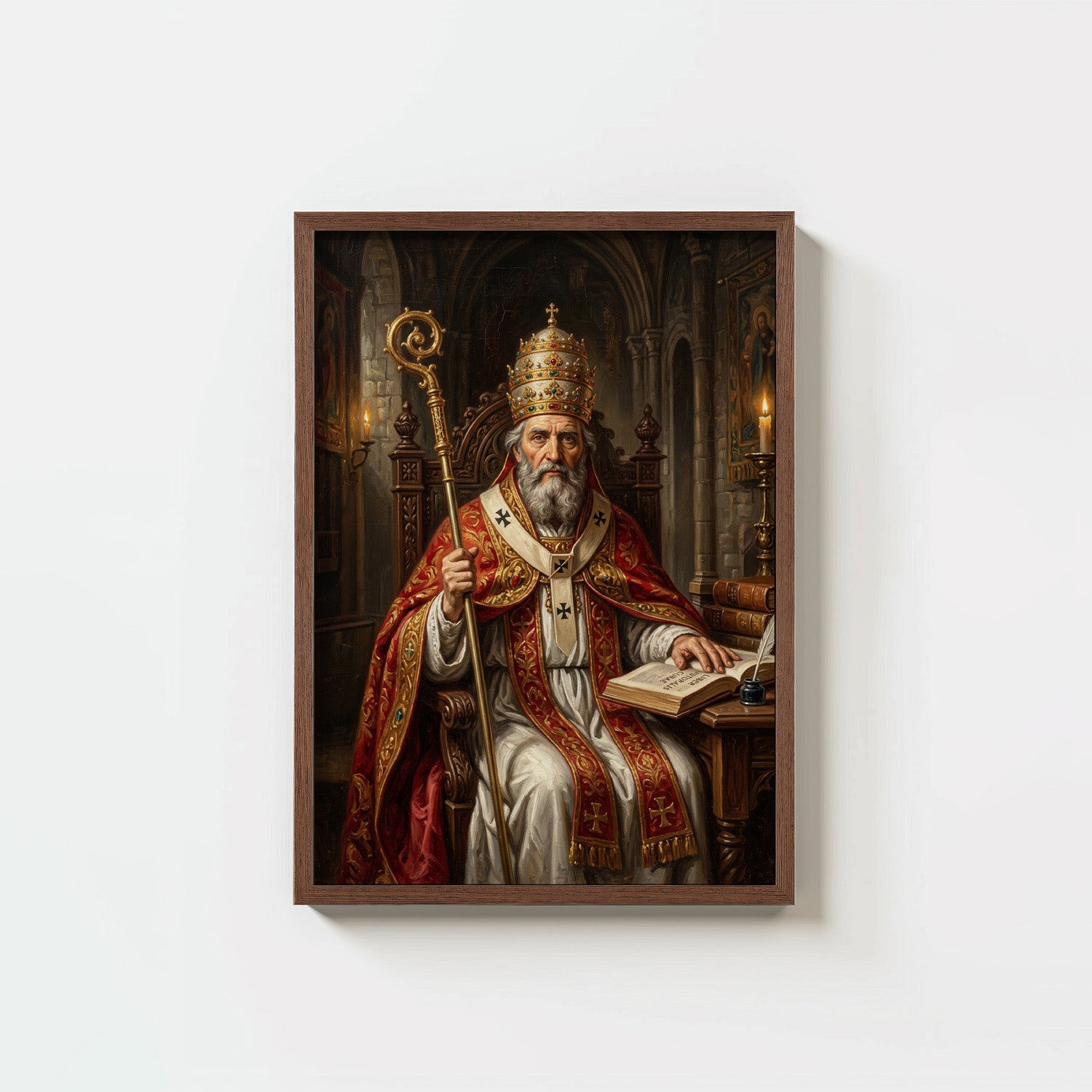 St. Gregory the Great - Digital Print | High Resolution | Instant Access | Easy Download